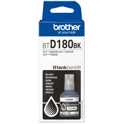 Brother BTD180BK Inktfles Zwart