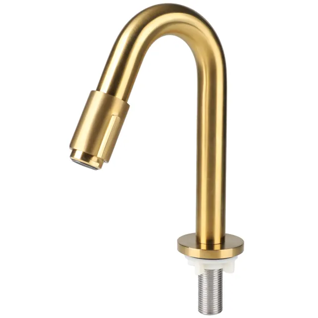 Differnz Koudwaterkraan Differnz Bow 19 cm Mat Goud