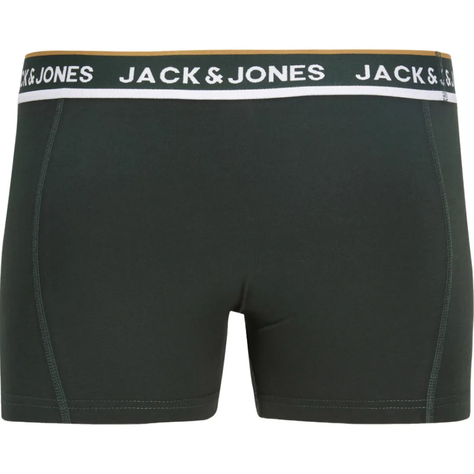 Jack & Jones Sway boxershorts donkergroen/grijs/zwart, foto 4