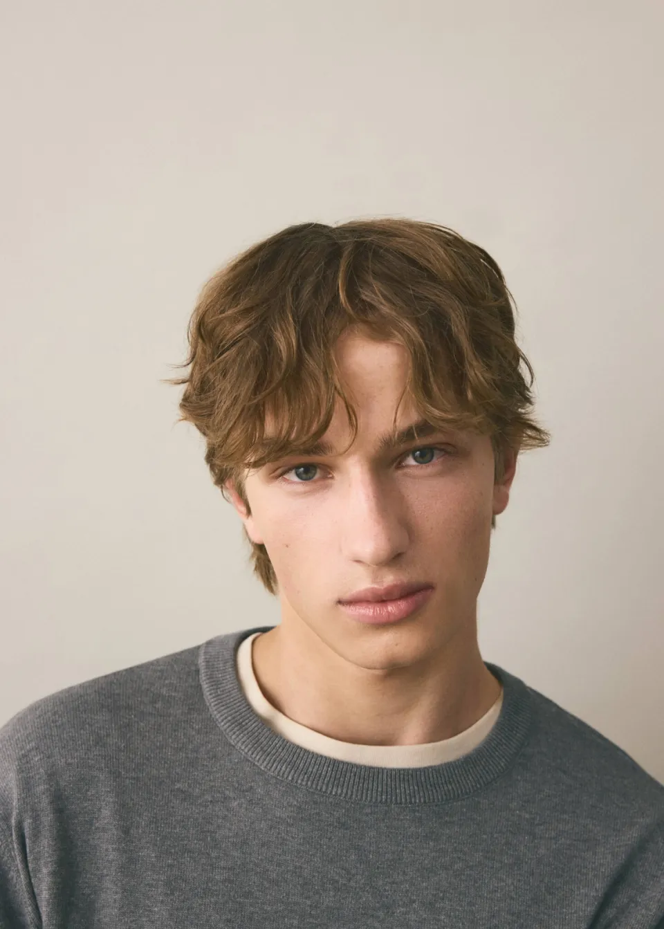 Mango TEEN katoenen trui - grijs, foto 4