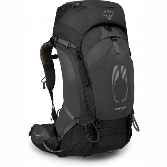 Osprey Atmos AG 50 trekkingrugzak zwart, foto 2