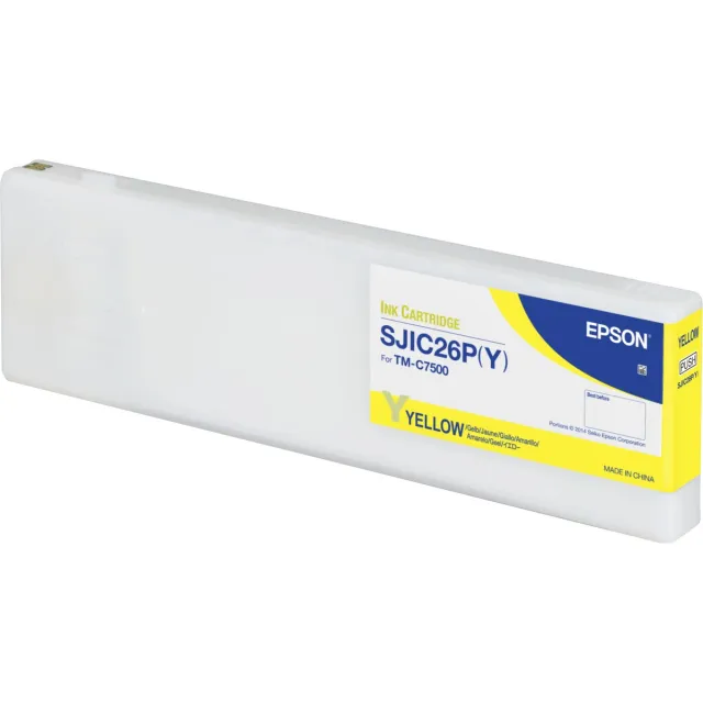 Epson SJIC26P(Y) Ink cartridge Yllw Colo geel
