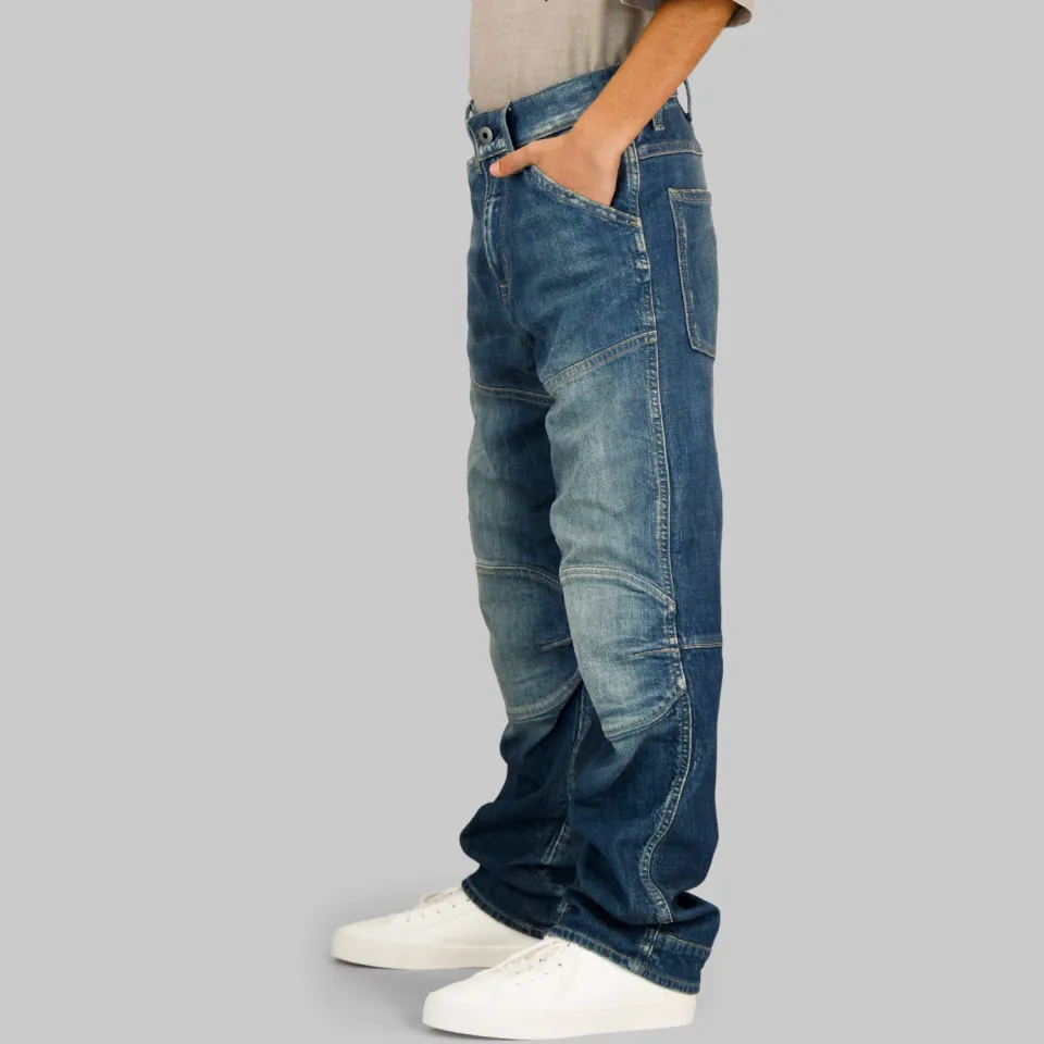 G-Star regular fit jeans dark blue denim, foto 6
