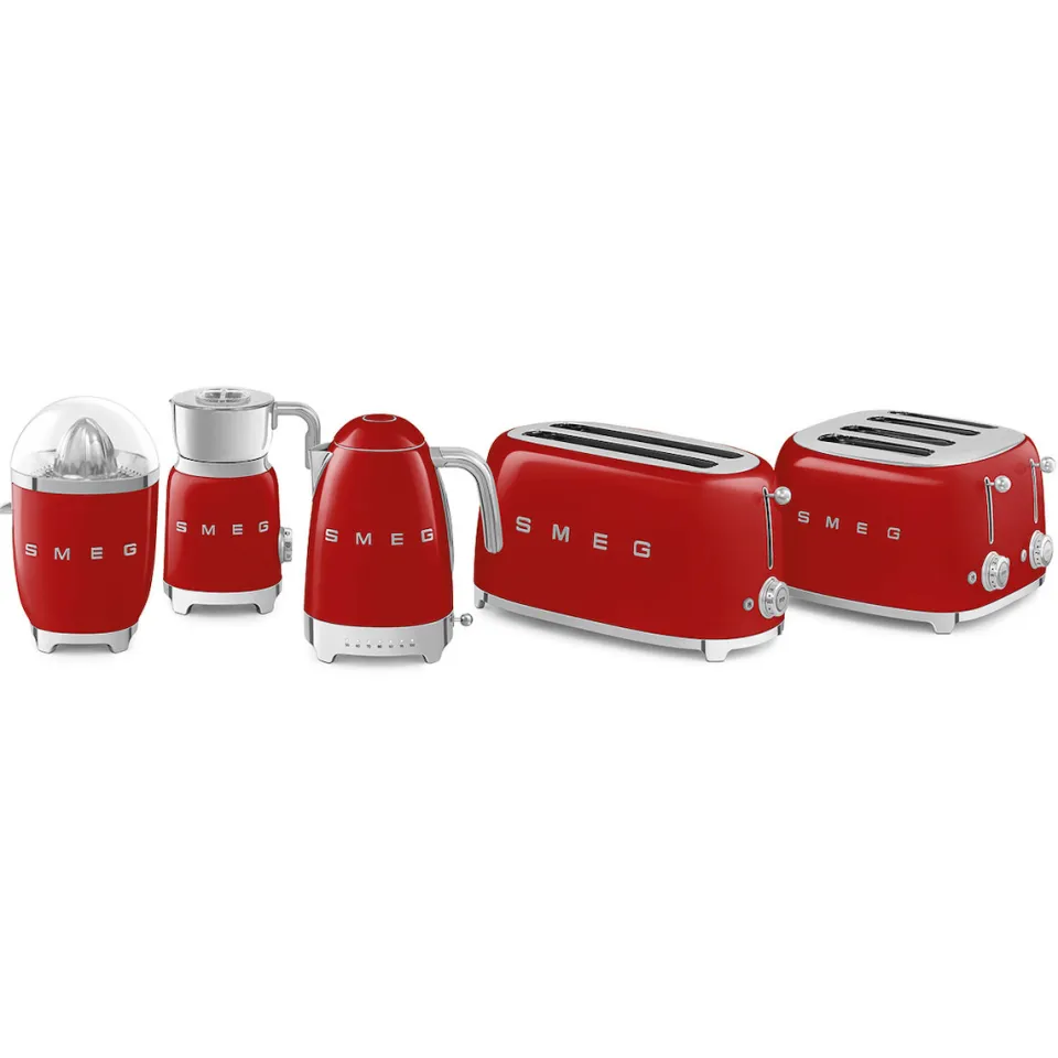 Smeg TSF02RDEU broodrooster rood, foto 5