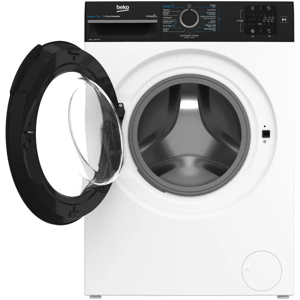 Beko BM3WFT3941B wasmachine wit, foto 4