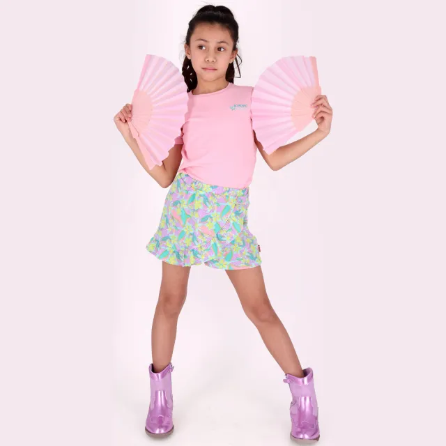 B.Nosy T-shirt met backprint roze