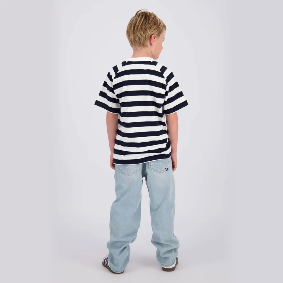 Vingino gestreept T-shirt donkerblauw donkerblauw/wit, foto 6