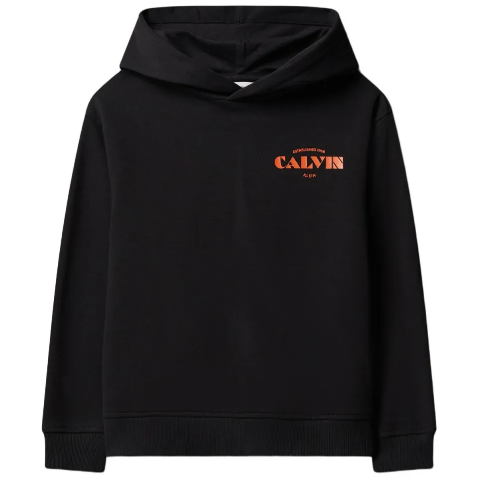 Calvin Klein hoodie met print - zwart, foto 2