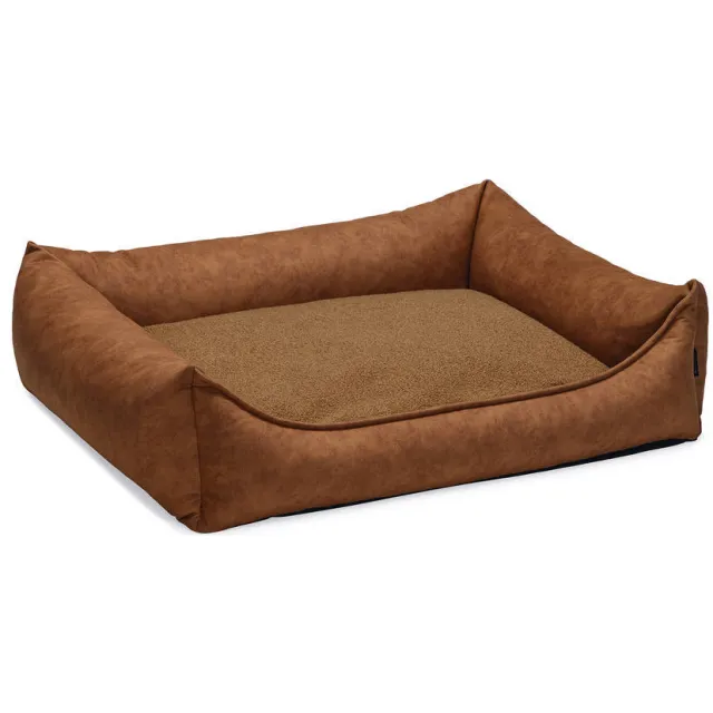 Beeztees Lua orthopedisch hondenbed cognac