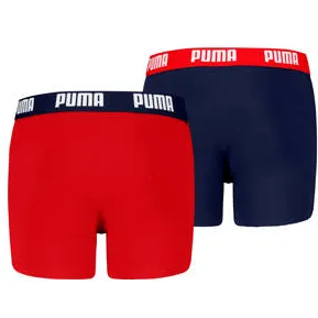 Puma boxershorts rood/donkerblauw (set van 2), foto 2