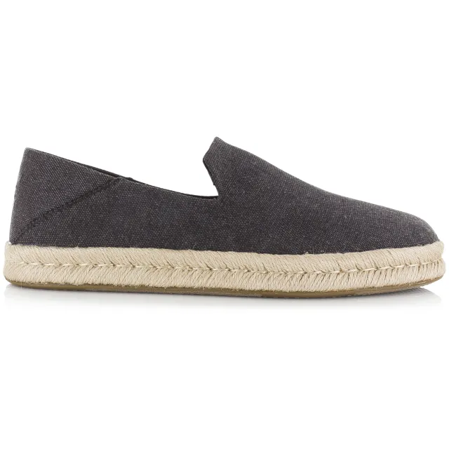 Toms Santiago espadrille donkergrijs zwart, foto 2
