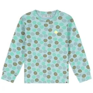 Stains&Stories pyjama met print lichtblauw/groen, foto 5
