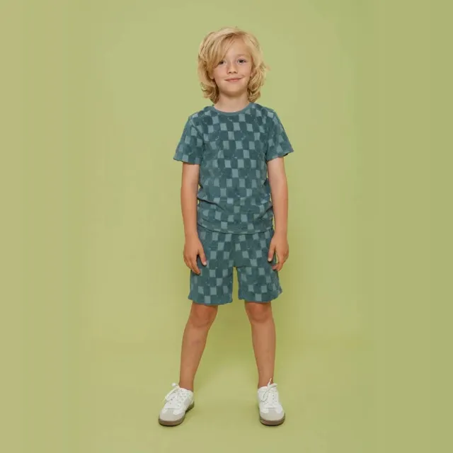 Sturdy Lagoon Legends badstof T-shirt petrol