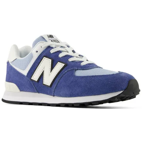 New Balance 574 sneakers kobaltblauw/ecru, foto 4