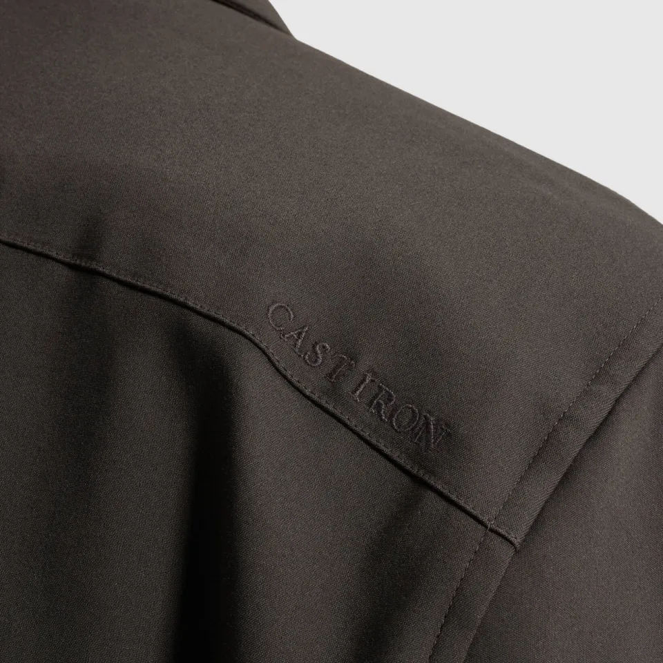 Cast Iron regular fit overshirt - antraciet, foto 6
