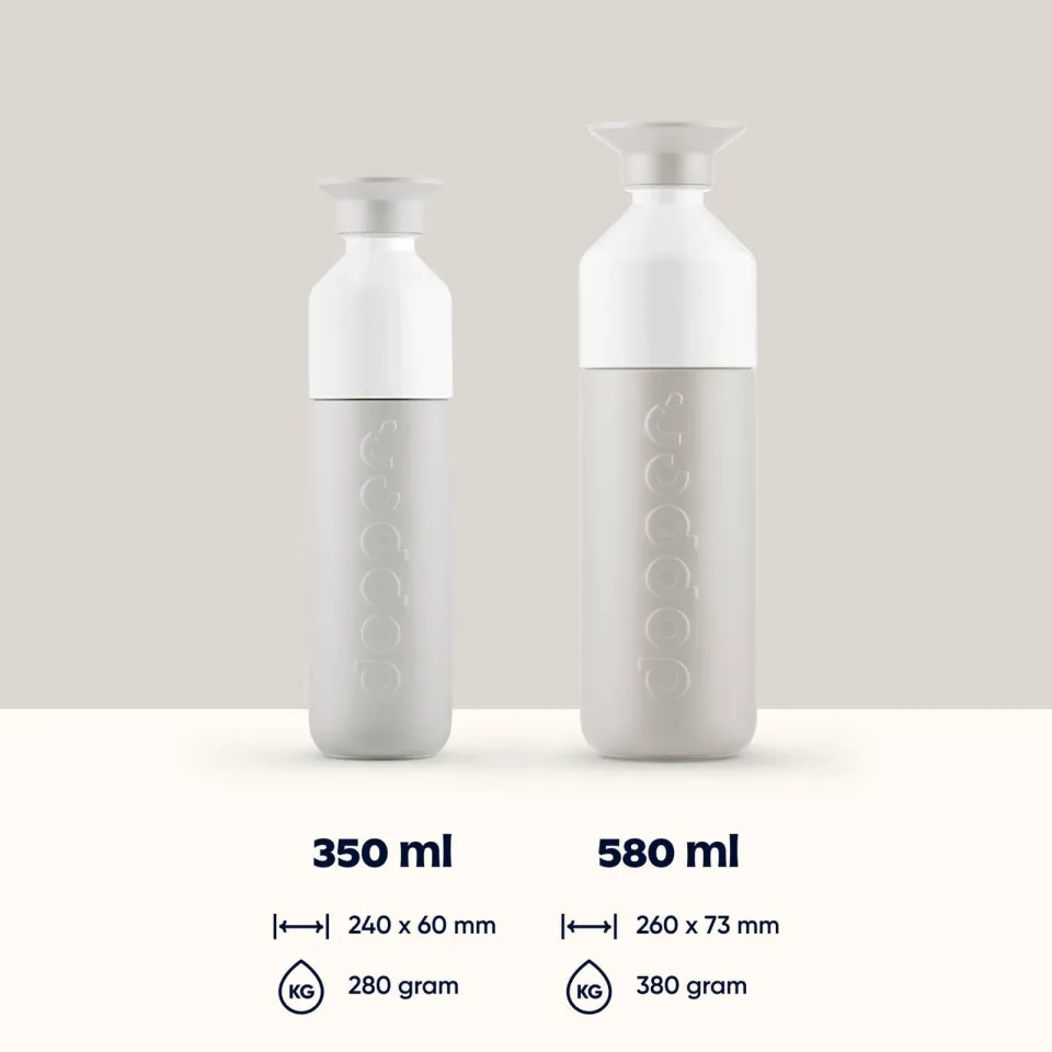 Dopper Insulated thermosfles Gentle Grey, foto 4