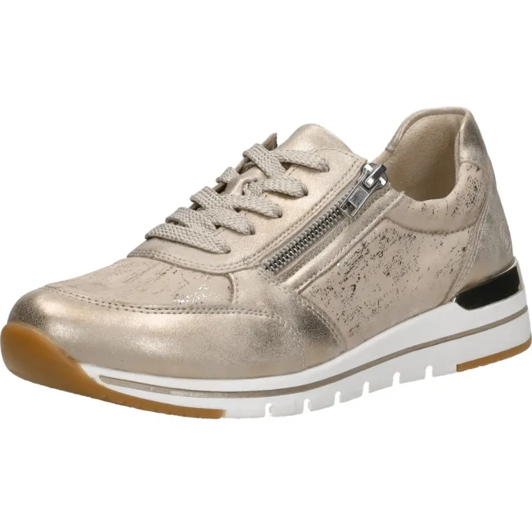 Remonte Alula R6700-61 lage sneaker goud, foto 4