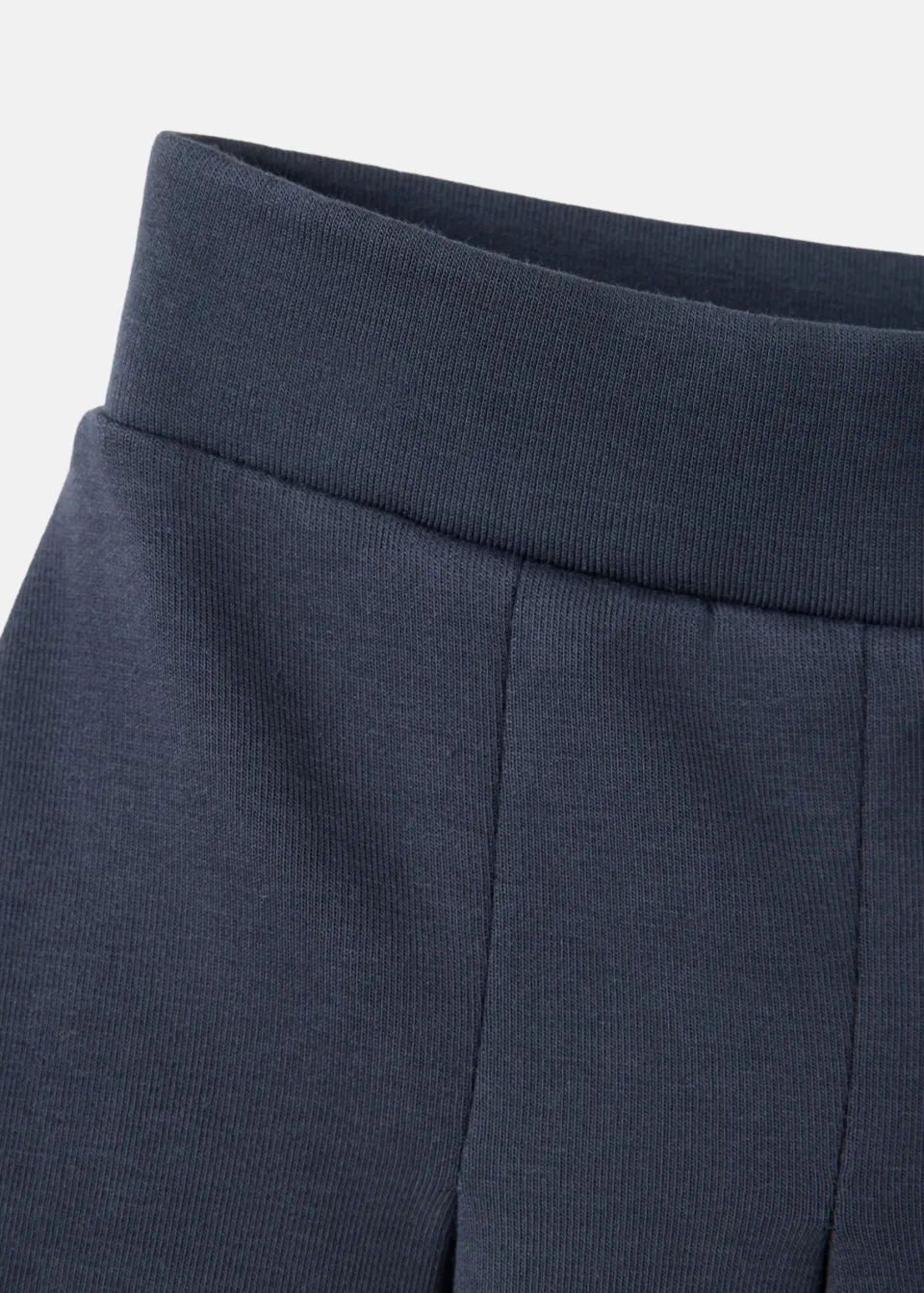 Mango korte plooirok donkerblauw, foto 7