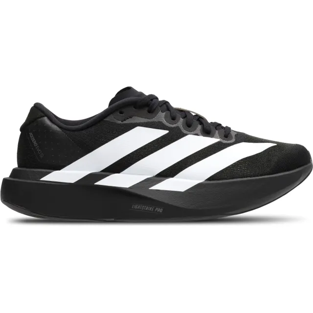 Adidas Adizero EVO SL Kindersneakers - Zwart - Mesh/Synthetisch zwart/ Carbon