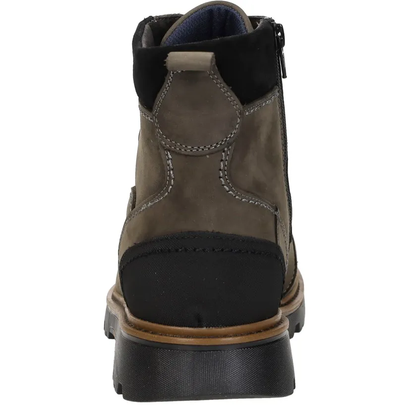 Sub55 hoge veterschoen taupe, foto 4