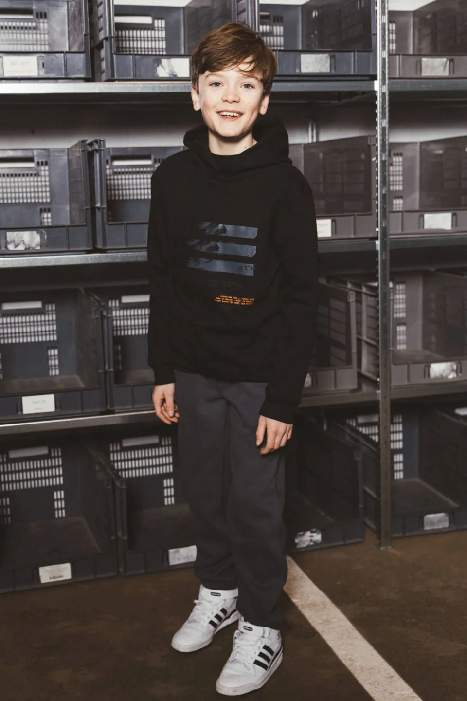 TYGO & vito NextGen hoodie met print - zwart