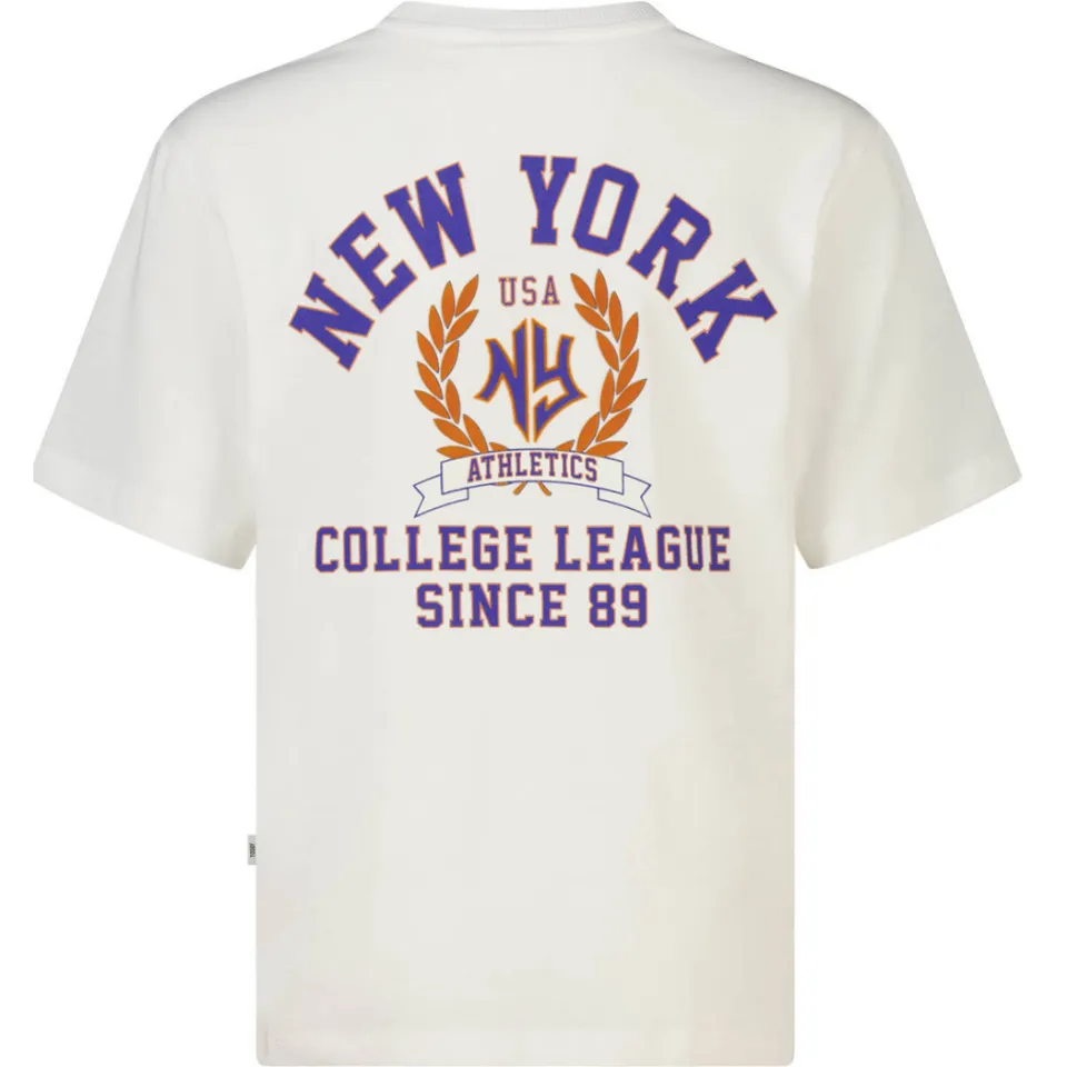 America Today t-shirt met backprint wit, foto 5