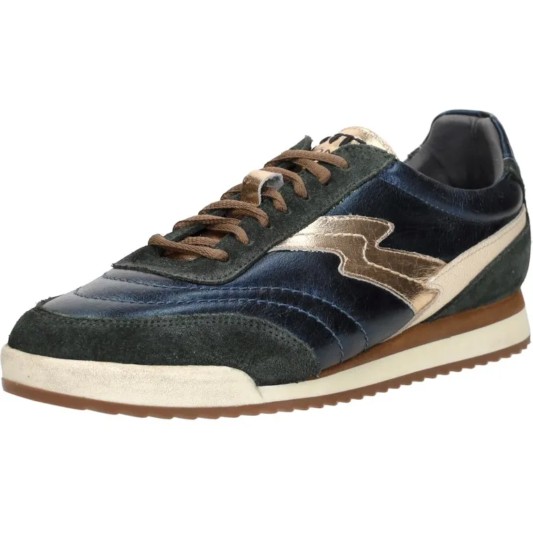 Iqonic Cosmo 2 lage sneakers petrol, foto 3