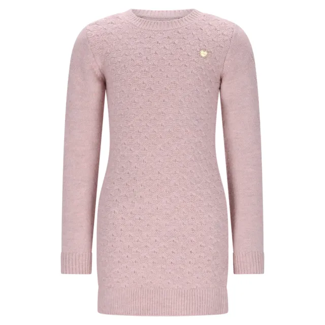 Le Chic SAKNITA korte gebreide jurk roze, foto 2