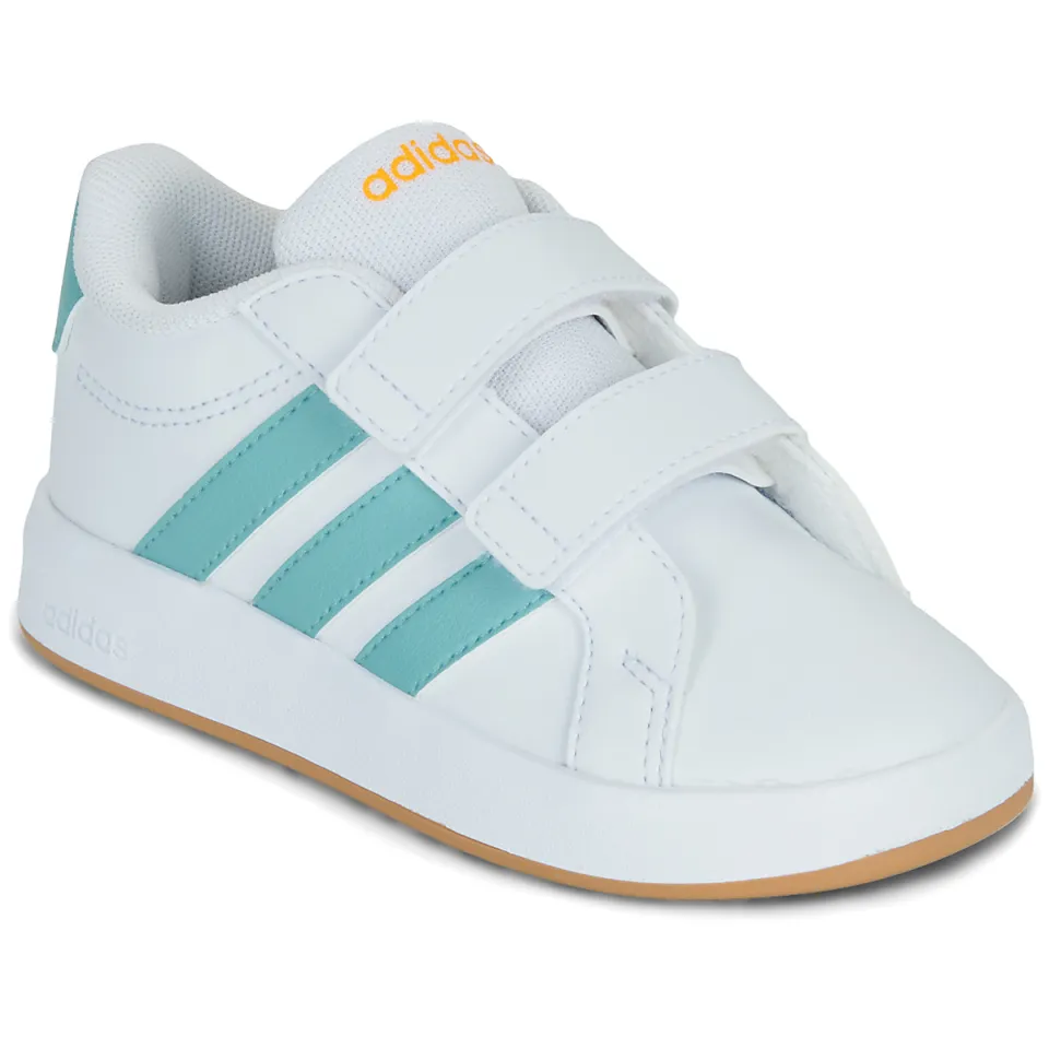 Adidas Grand Court 3.0 sneaker wit aqua, foto 2
