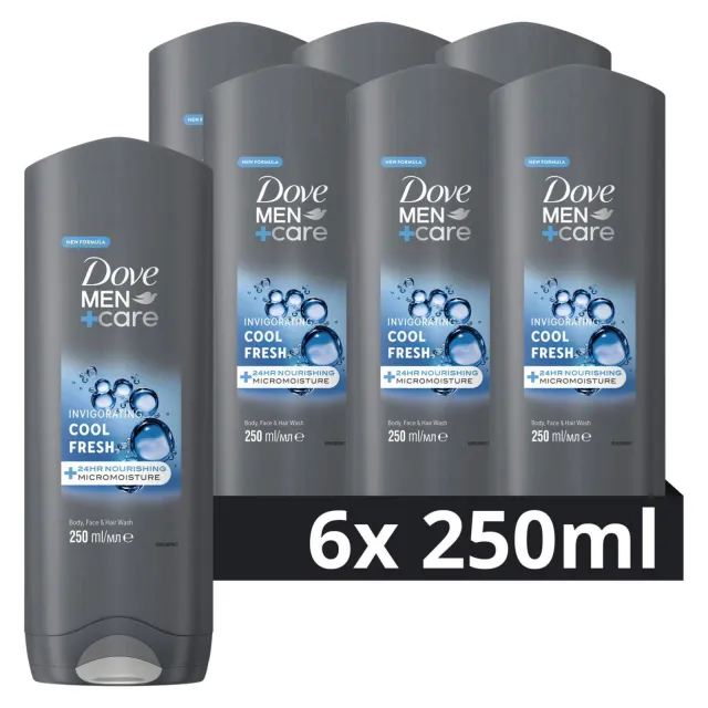 Dove Men+Care Cool Fresh 3-in-1 douchegel, foto 2