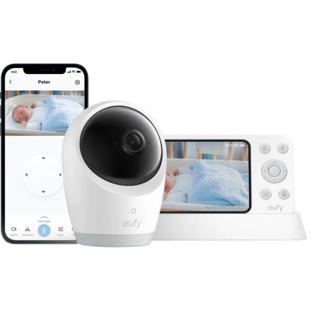 Eufy Baby Monitor E21 babyfoon wit