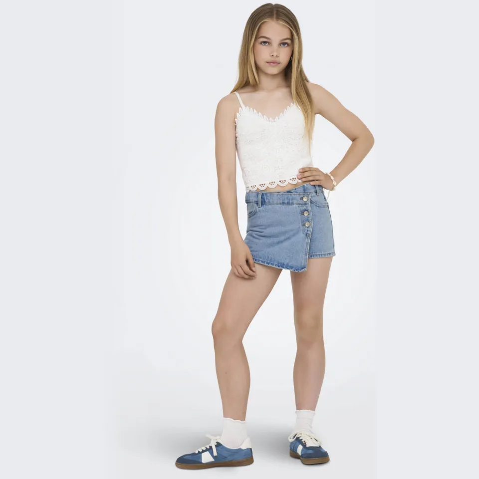 Only KIDS ONLY GIRL spijkerrok light blue denim