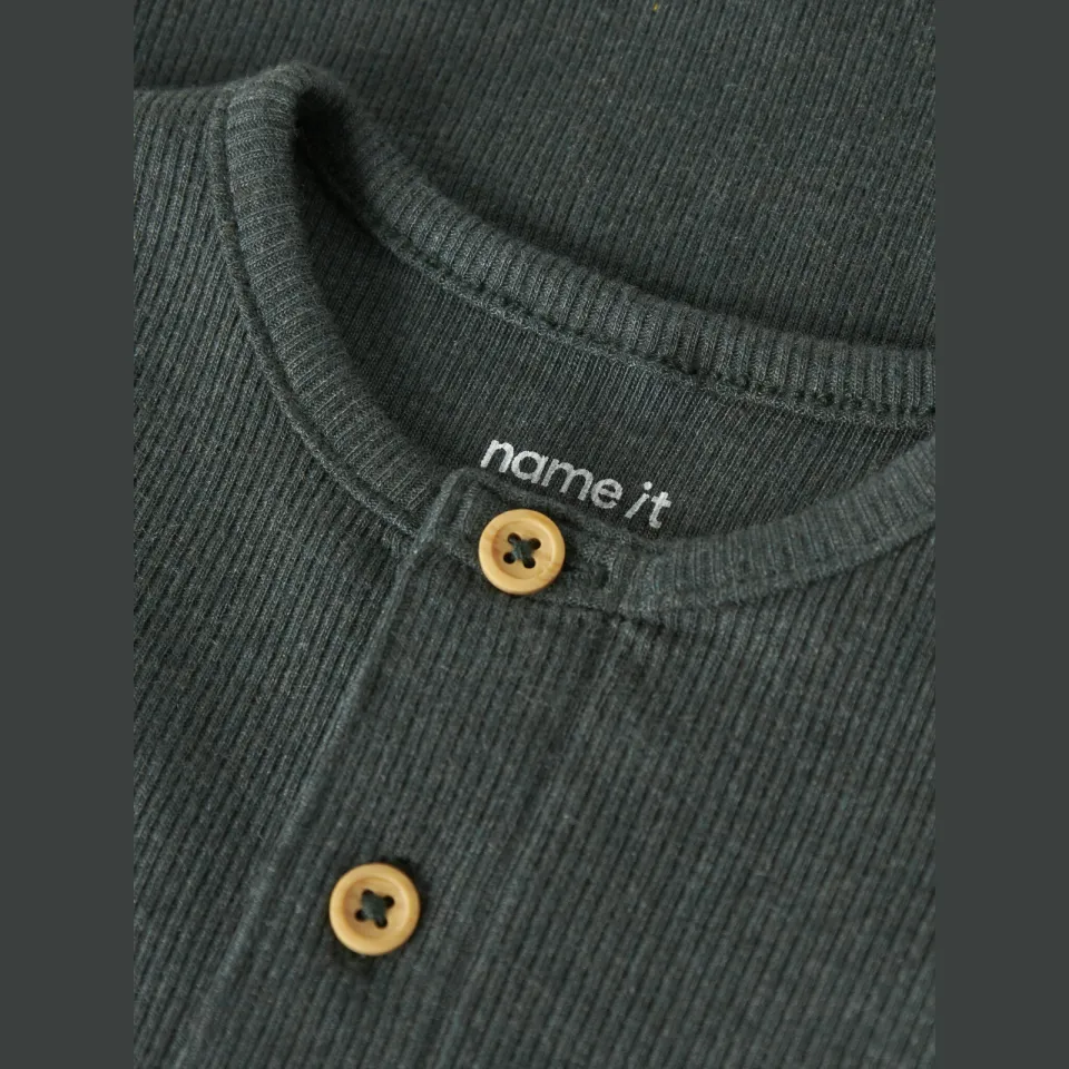 NAME IT BABY romper grijsgroen, foto 2