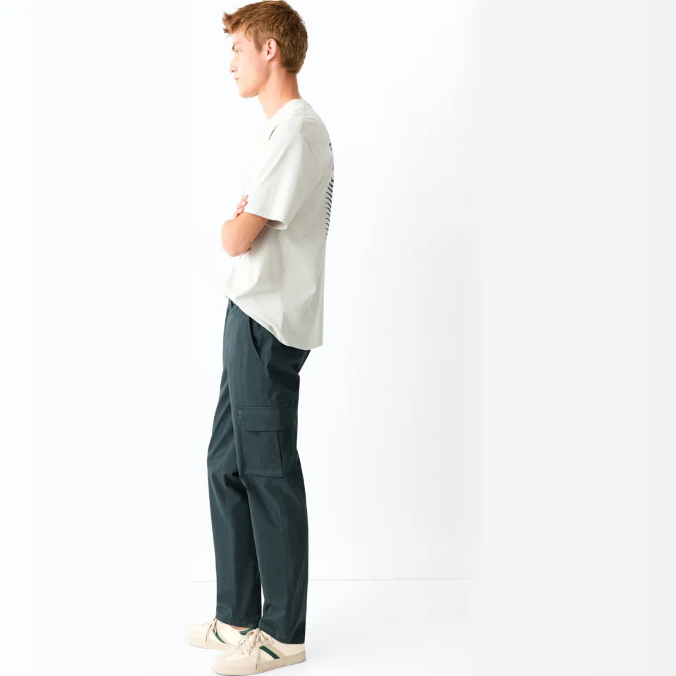 Mango Teen cargobroek donkerblauw, foto 4
