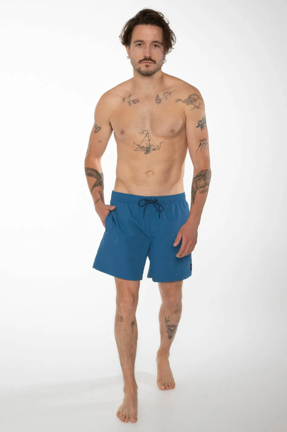 Protest zwemshort FASTER blauw, foto 6