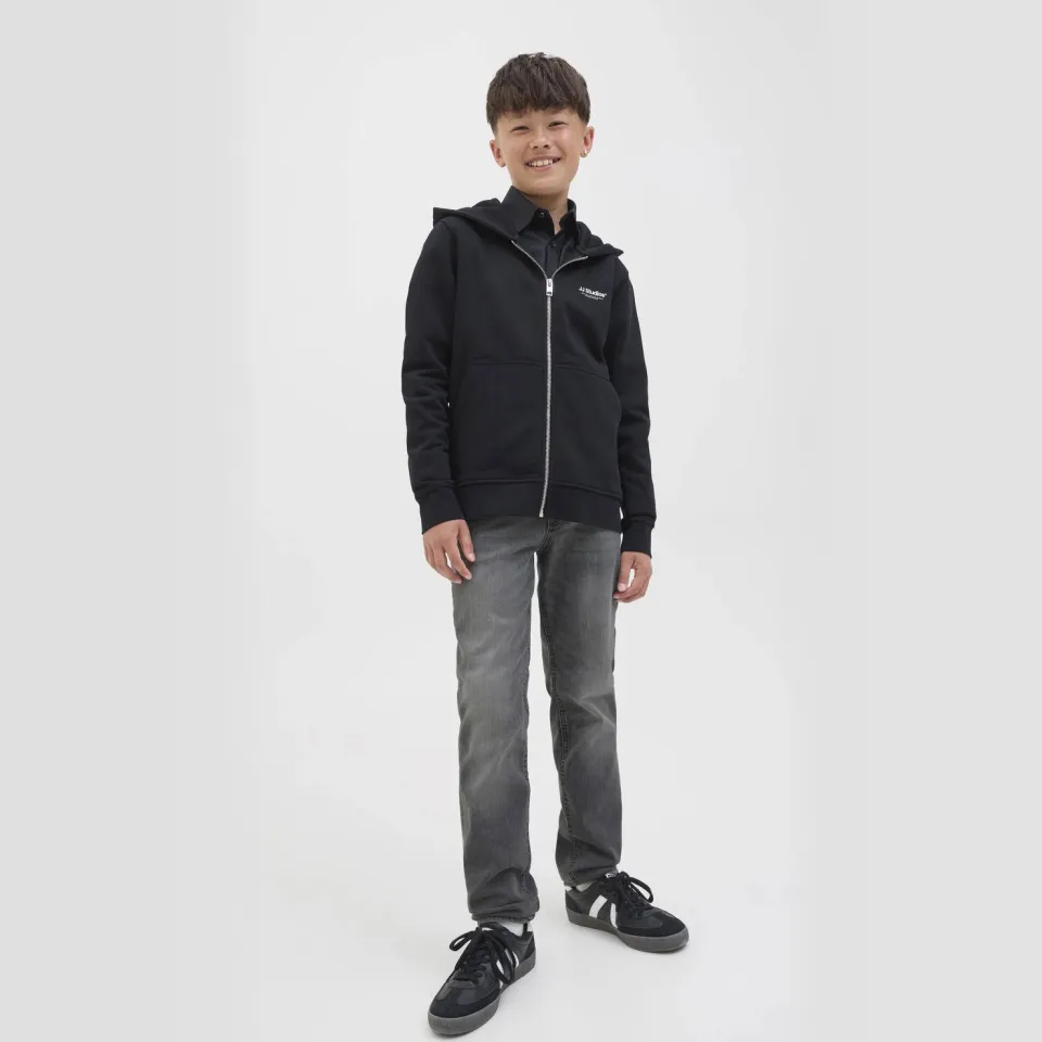Jack & Jones JUNIOR slim fit jeans black denim