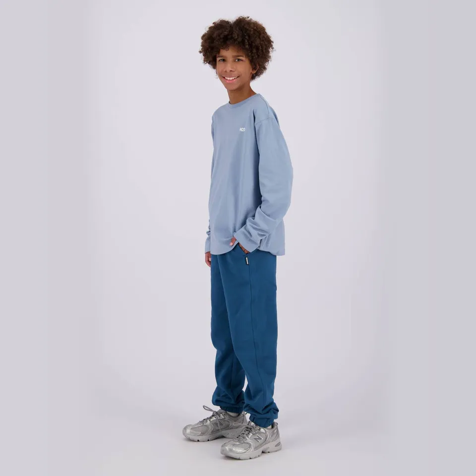 Raizzed oversized longsleeve met backprint lichtblauw, foto 4