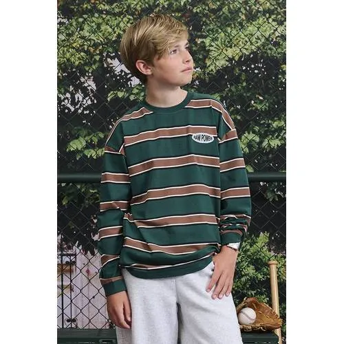 Z8 Silvan longsleeve groen/bruin, foto 4