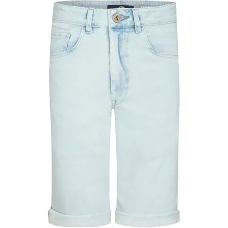 Petrol Industries regular waist denim short lichtblauw Light stone