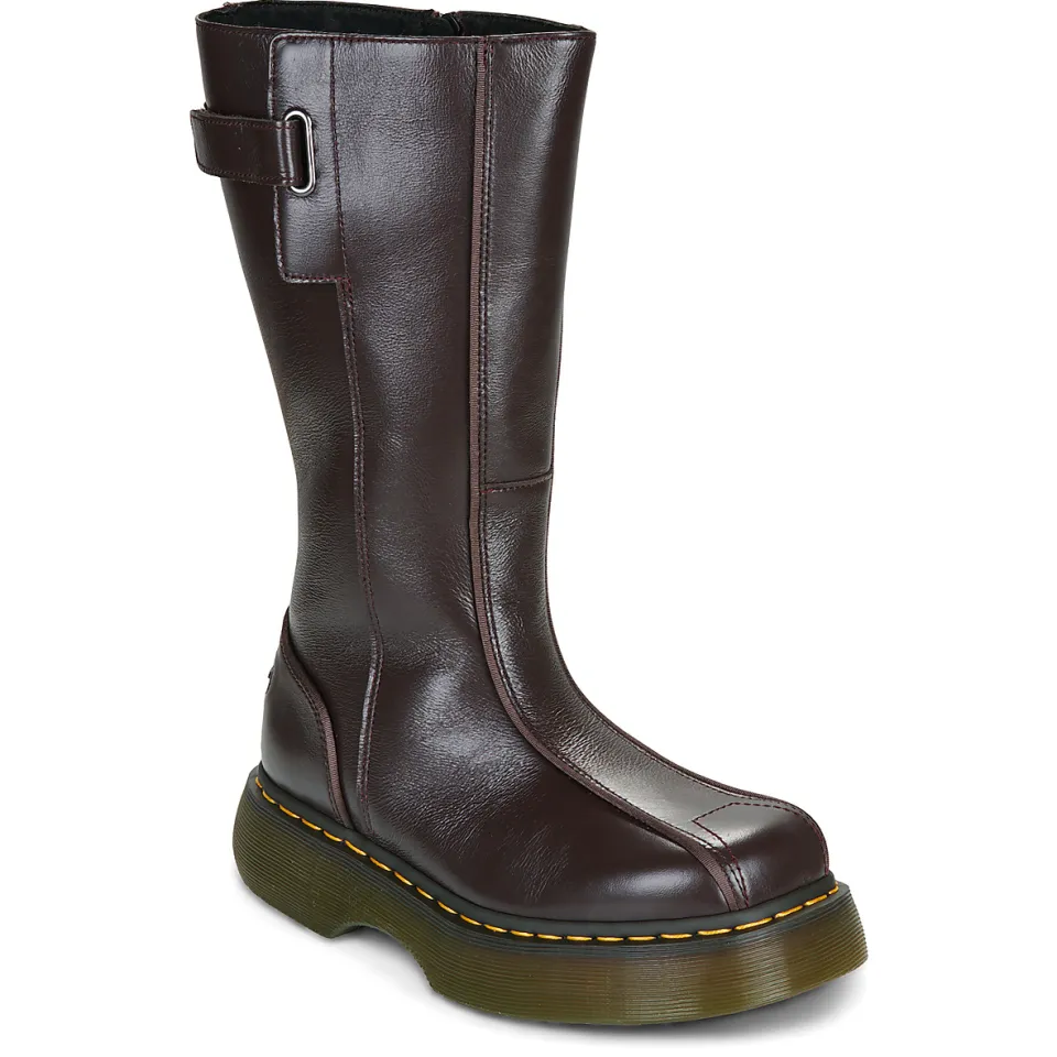 Dr. Martens Buzz Hi leren laarzen - donkerbruin, foto 2