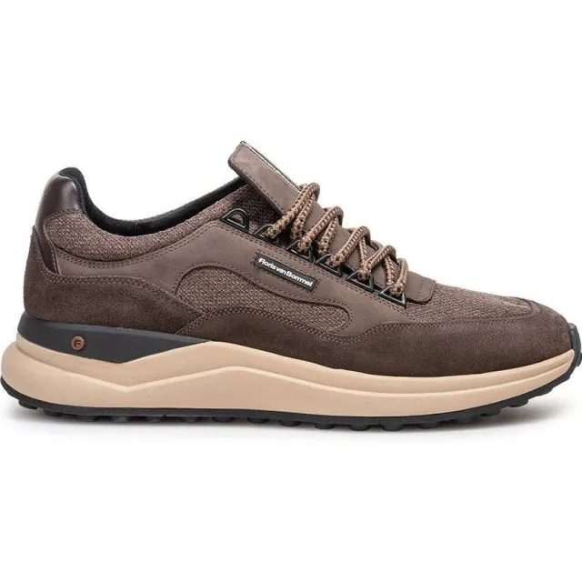 Floris Van Bommel De Trikker 04.00 suède sneakers bruin