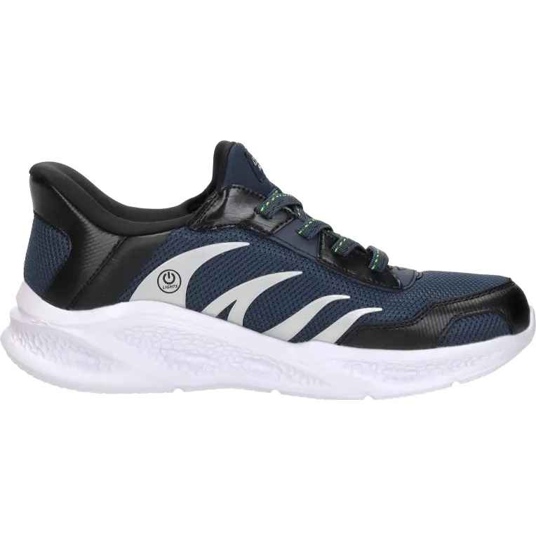 Skechers Slip-ins Meteor-Lights sneakers marineblauw, foto 8