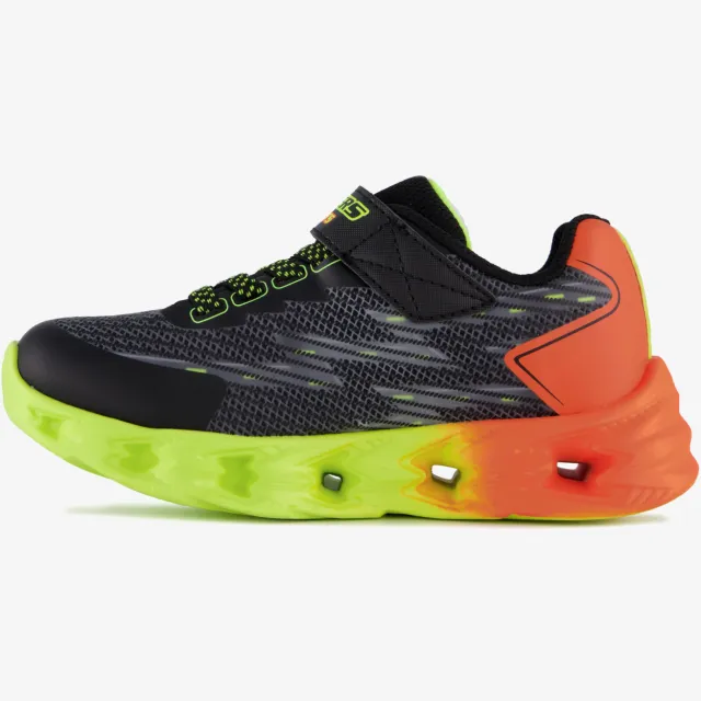 Skechers S-Lights Vortex 2.0 – Quantroid jongens sneakers zwart
