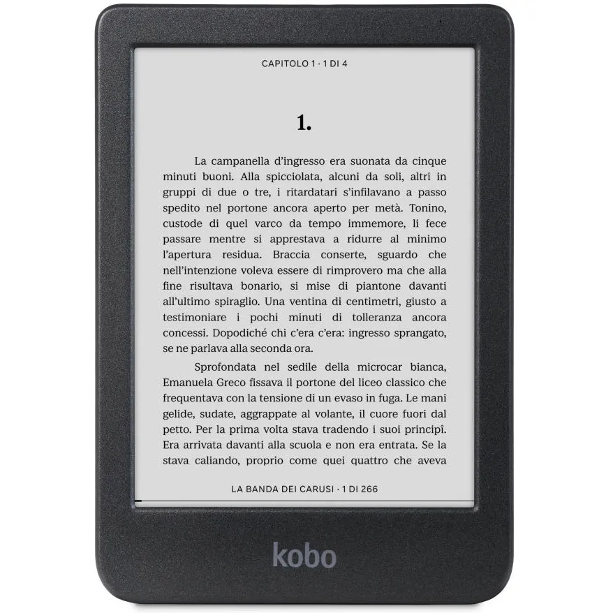 Kobo Clara BW e-reader zwart, foto 3