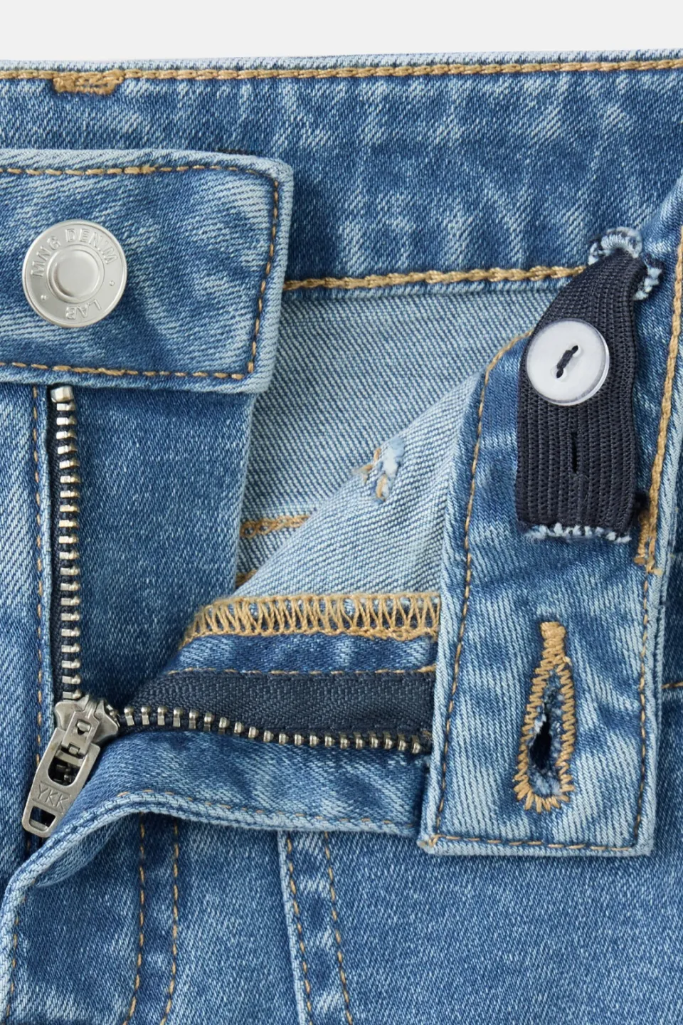 Mango Kids flared jeans - changeant blauw, foto 3