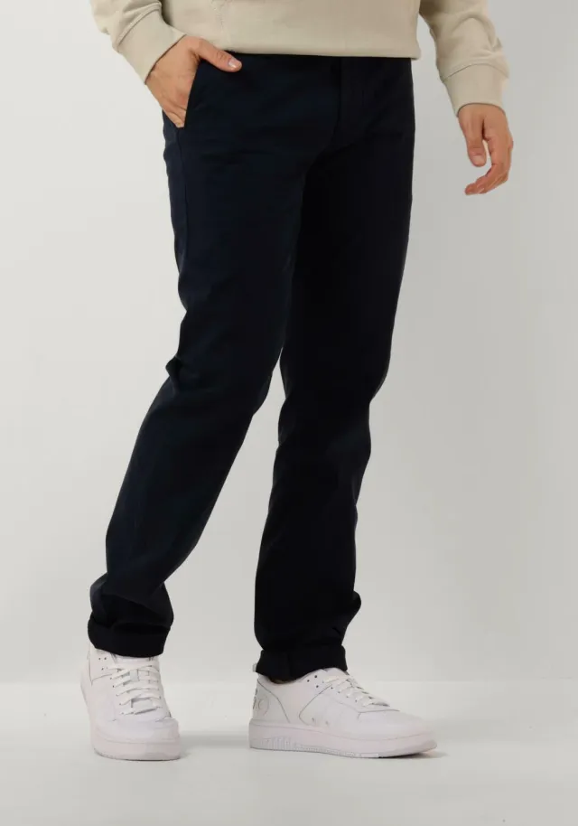 Boss Chino Slim broek donkerblauw