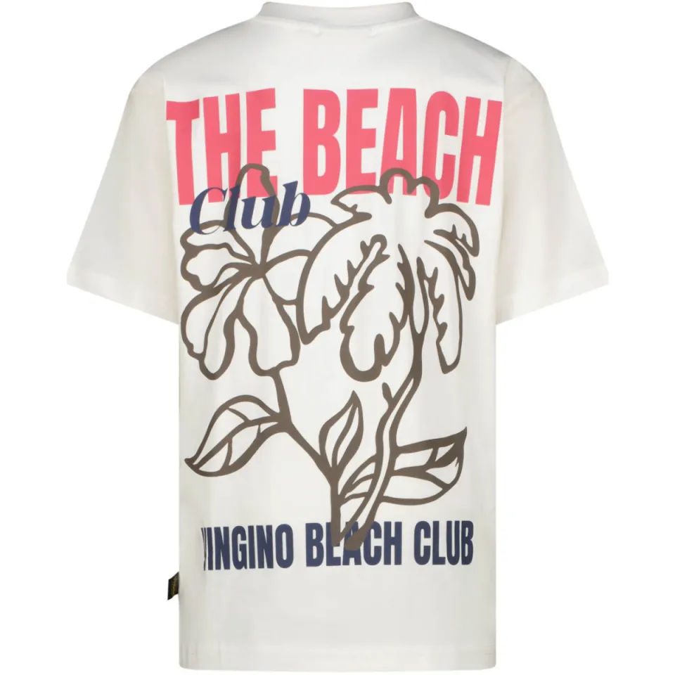 Vingino t-shirt met backprint wit, foto 6