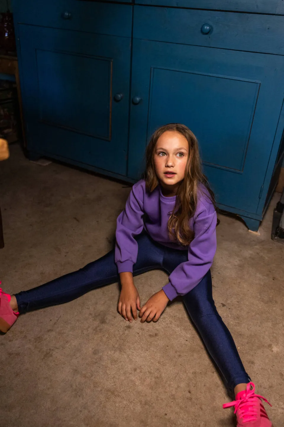 LOOXS little skinny legging donkerblauw, foto 7