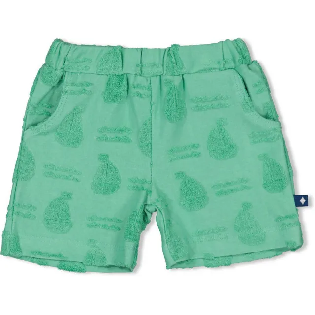 Feetje casual short Seaside Happiness groen, foto 2