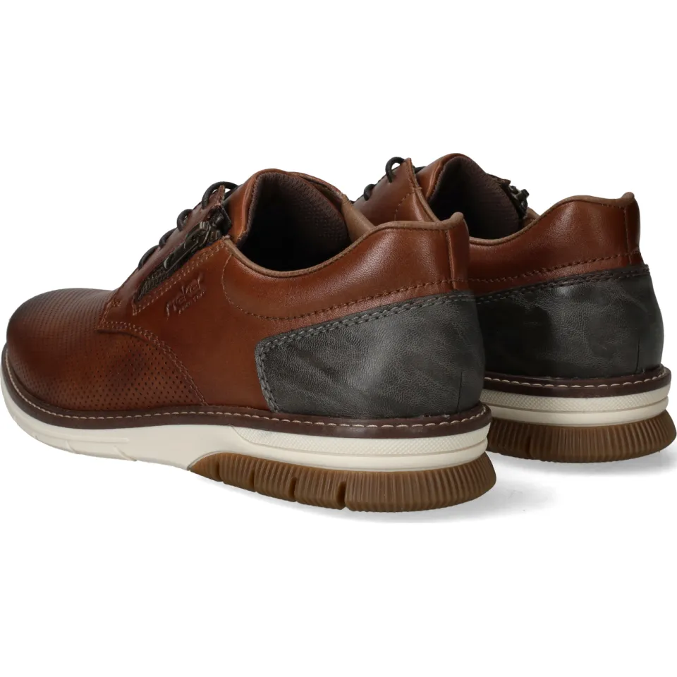 Rieker 14412 veterschoen bruin, foto 4